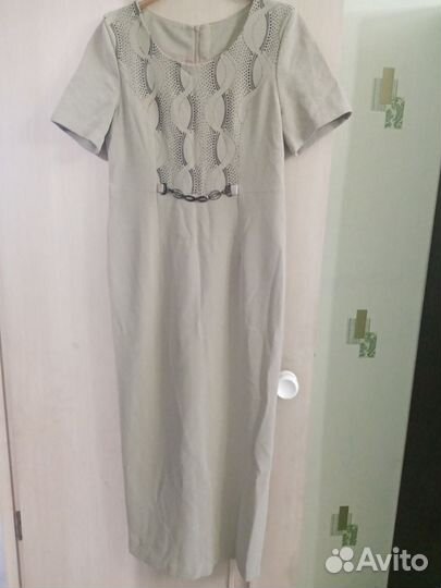 Костюм женский платье и пиджак 44-46 размер