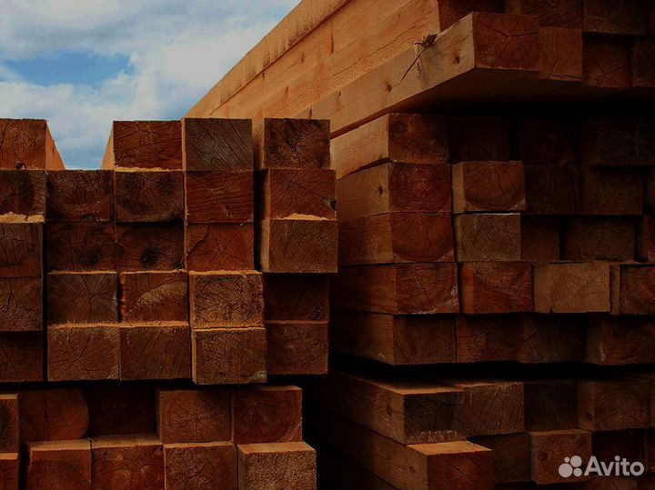 Надёжный материал для строительства: брус лиственницы