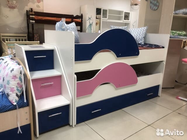 Детская двухярусная кровать