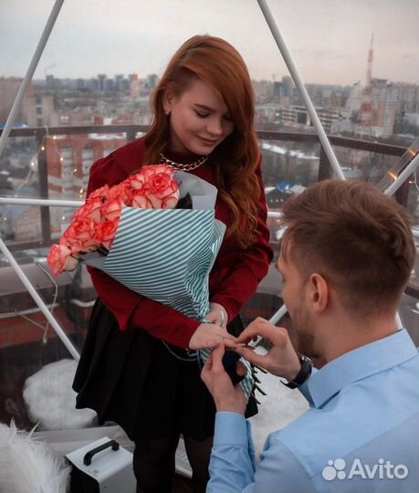 Свидание в теплом куполе с панорамным видом