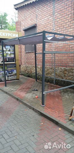 Пергола металлическая