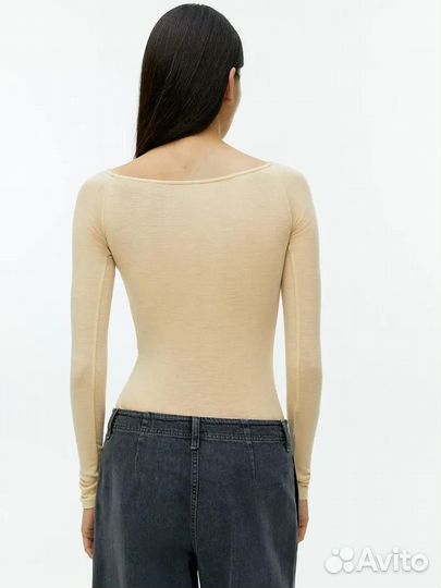 Лонгслив Arket шерсть мериноса