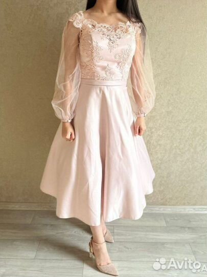 Вечернее праздничное, платье для выпускного