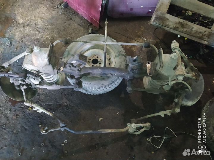 Подвеска передняя шкворневая Волга 3110