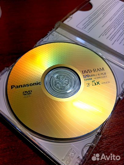 Диски dvd ram