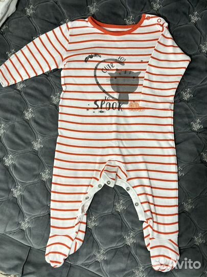 Слипы с закрытыми ножками 74-80