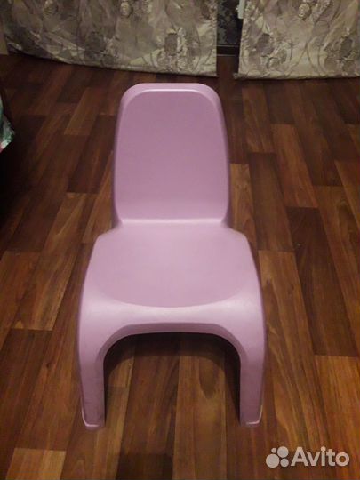 Детский пластиковый стул до 7 лет