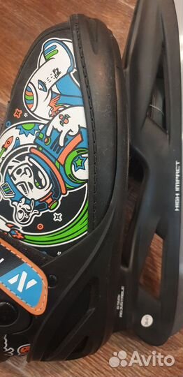 Коньки детские раздвижные на заклепках