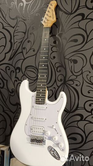 Электрогитара Rocket stratocaster ssh (обмен есть)