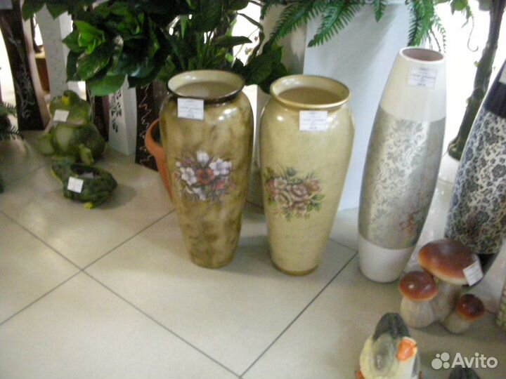 Вазы напольные