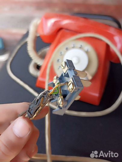 Старый телефон СССР