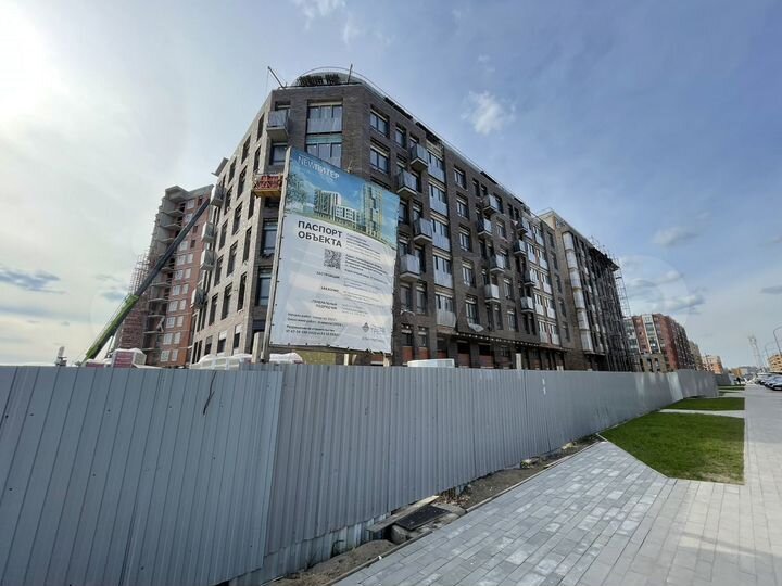 1-к. квартира, 40,7 м², 4/4 эт.