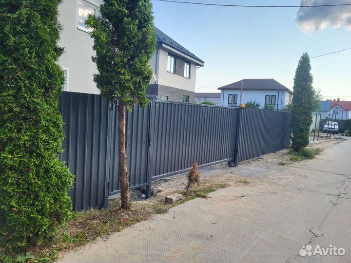 Сдвижные ворота