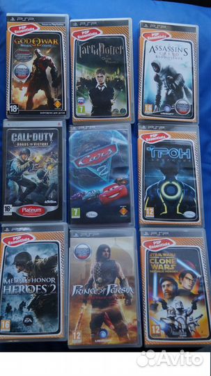 Игры для консолей PSP 1008, 2008, 3008