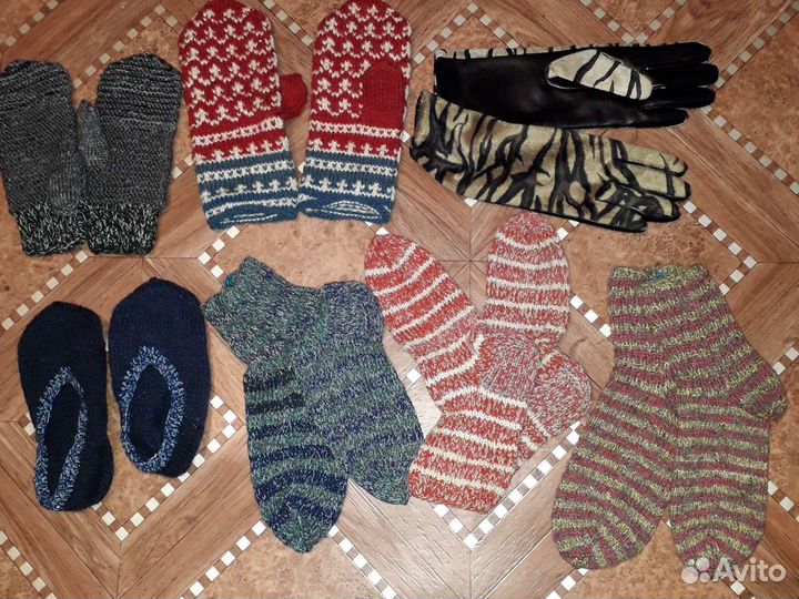 Носки,варежки,следки,шапки и др