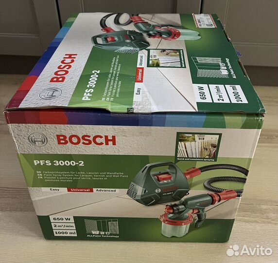 Краскопульт Bosch pfs 3000-2