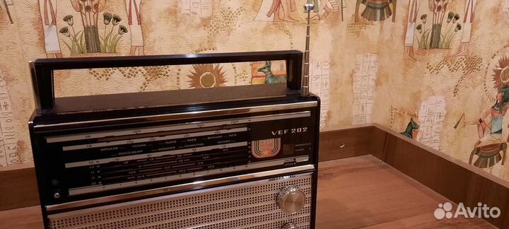 Радиоприемник vef 202 FM 30 лет победы с FM