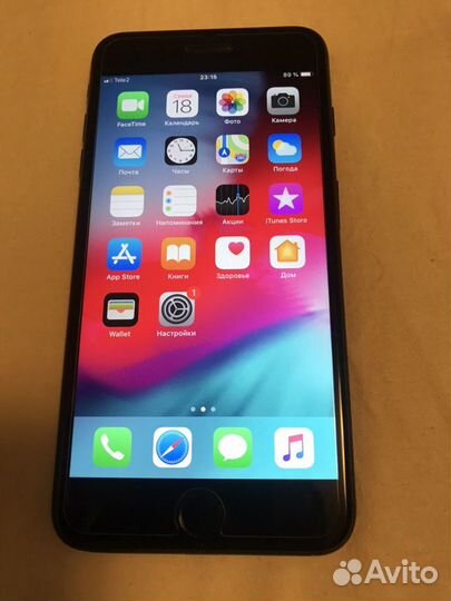 iPhone 7 128 Gb Black Ростест