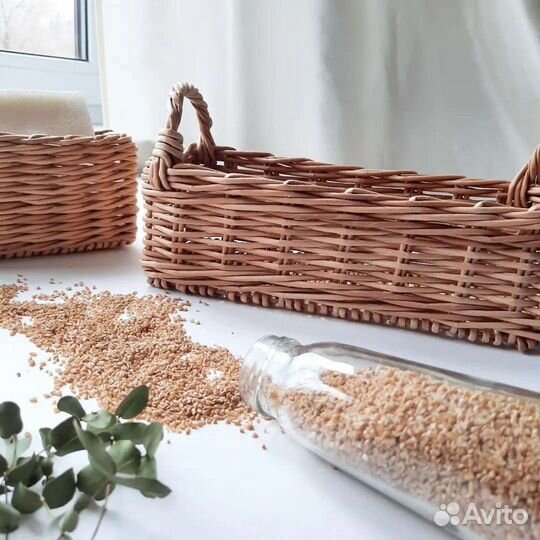 Плетёная корзина. Универсальная