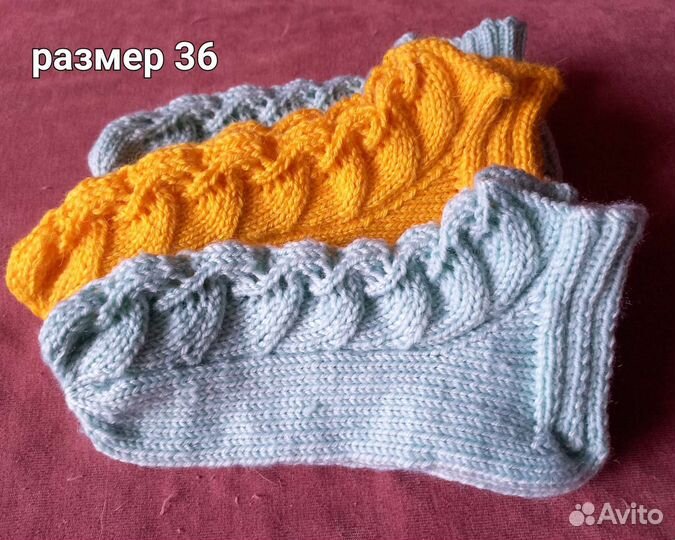 Следки вязаные ручной работы