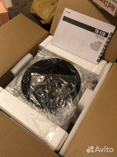 Виниловый проигрыватель teac TN-550