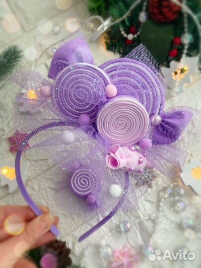 Новогодние ободки 