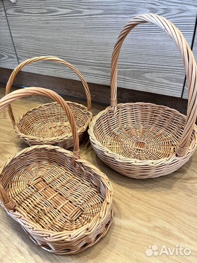 Корзина плетеная