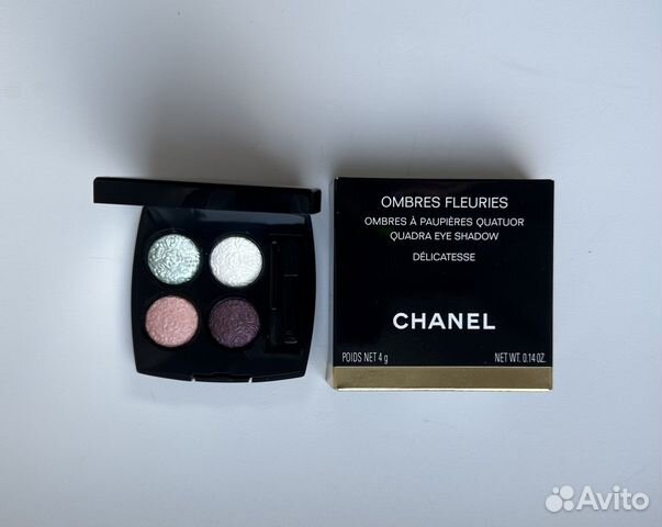Chanel тени для век ombres fleuries delicatesse
