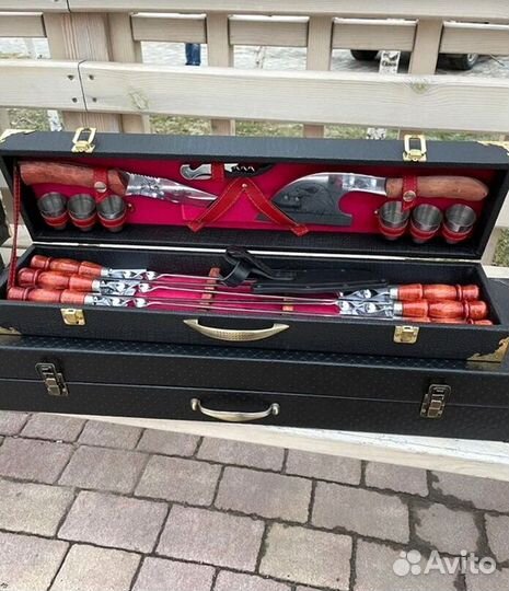 Шашлычный подарочный набор