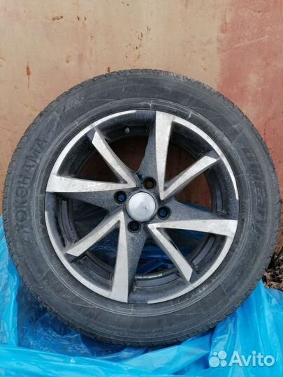 R15 Yokohama Bluearth ES32 195/65, PCD 4x100 DIA 52.5