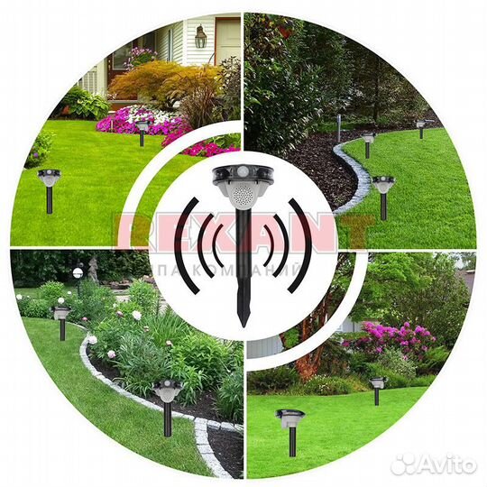 Звуковой отпугиватель животных с датчиком движения