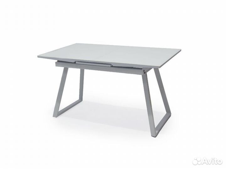 Стол обеденный раздвижной Зевс стекло - 1,4 м