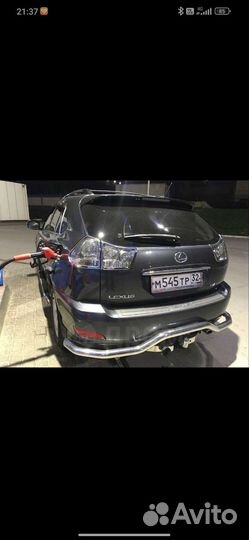 Защита бампера (передняя и задняя) на Lexus