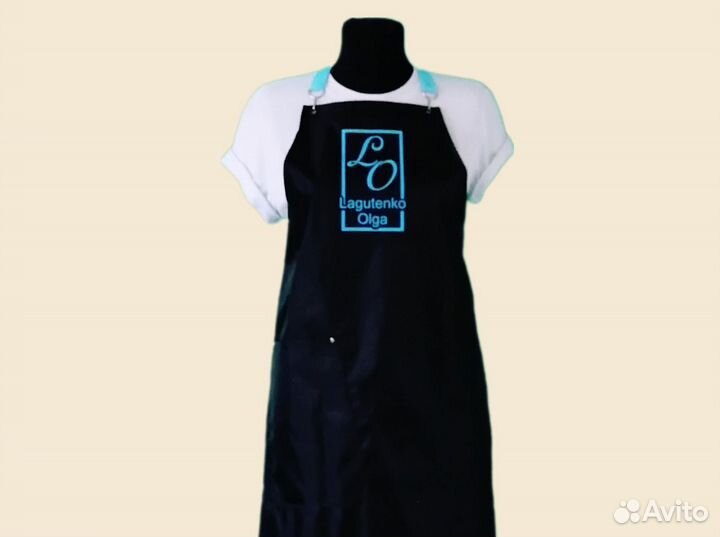 Фартук рабочий с логотипом