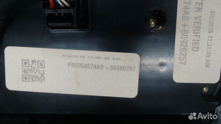 Переключатель отопителя Dodge Charger 2014, 2016