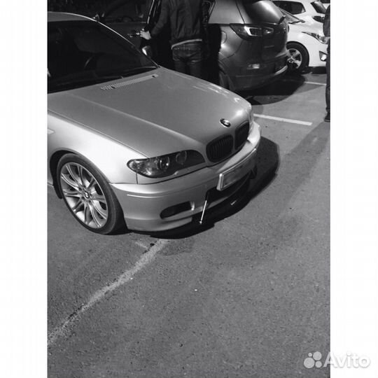Сплиттер бампера BMW 3 Е46 M-tech 2