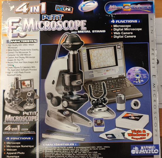 Цифровой микроскоп 4в1 (Eastcolight 88101)