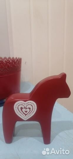 Новогоднее панно Ель, ящик Санты, часы меховые