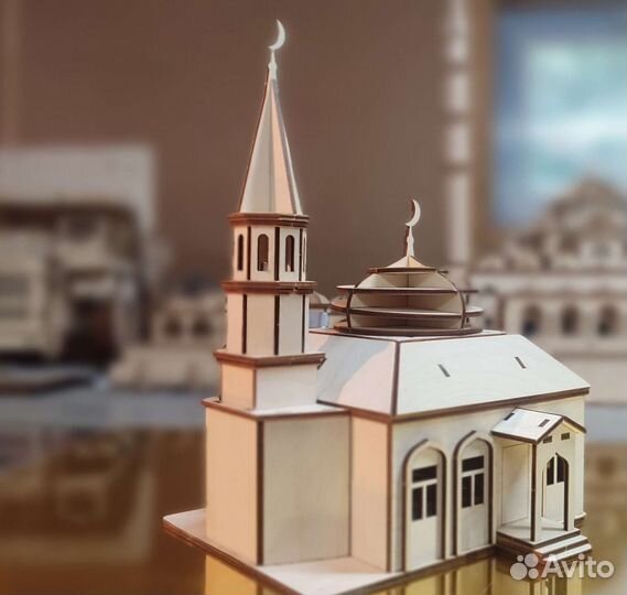 3D конструктор мечеть из дерева