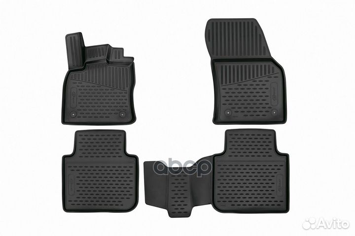 Коврики 3D в салон полиуретан (повышенная износ