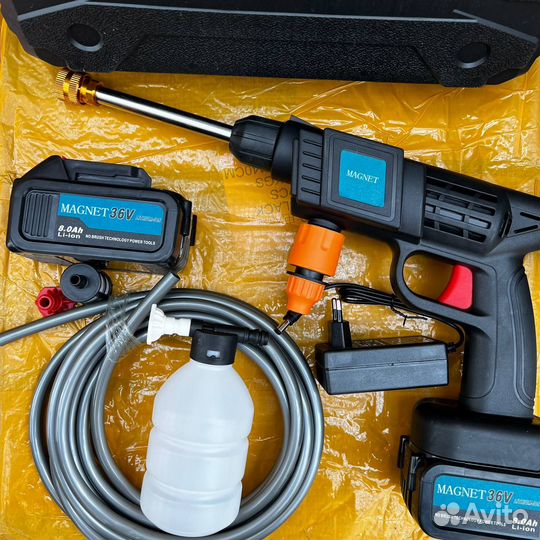 Авто мойка высокого давления на акб