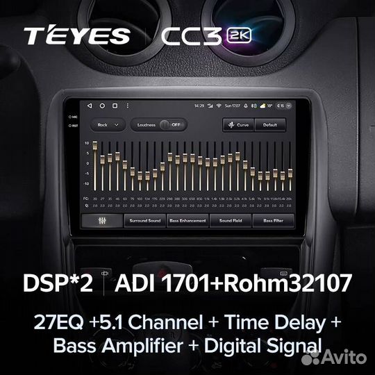 Android teyes CC3 2K Renault Duster 1 2010 - 2015