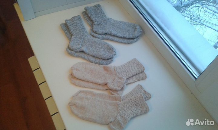 Шерстяные носки