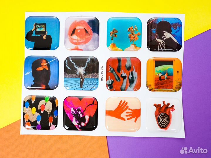 3d стикеры Оптом