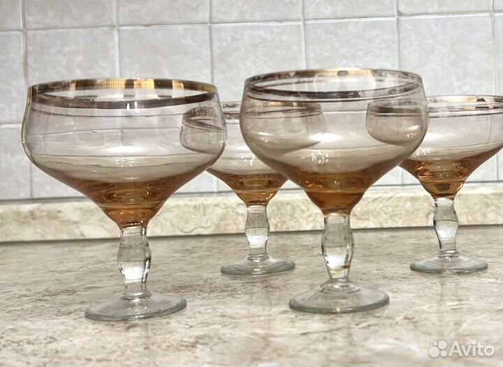 Фужеры Бокалы Винтаж СССР