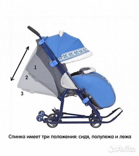 Санки коляска