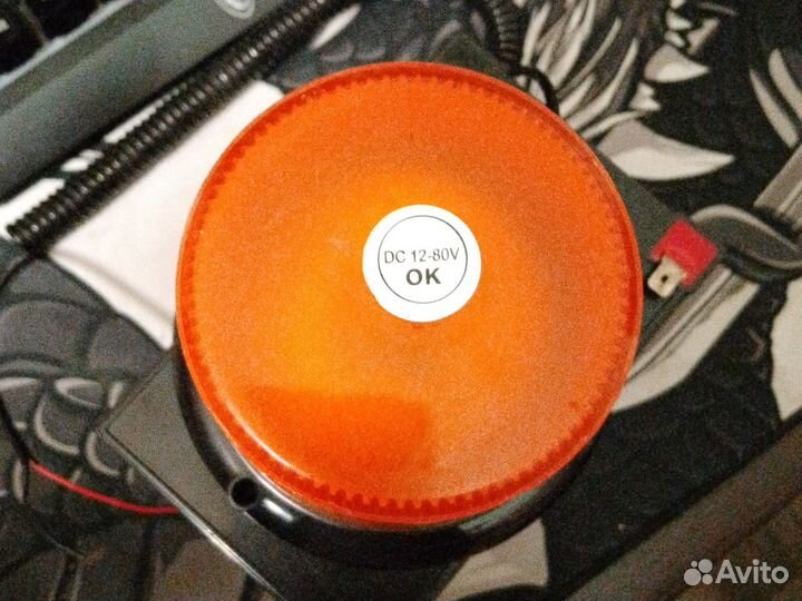 Мигалка и аккумулятор