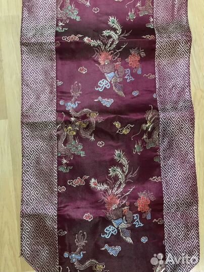 Узкая скатерть, дорожка на стол 190*33