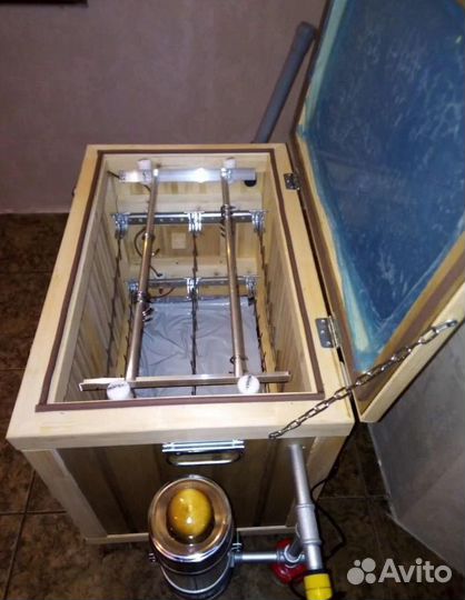 Коптильня хол копчения с эл статикой на 150л