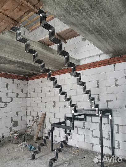 Каркас из метала Лестницы в Дом